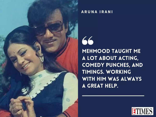 ARUNA IRANI AND MEHMOOD