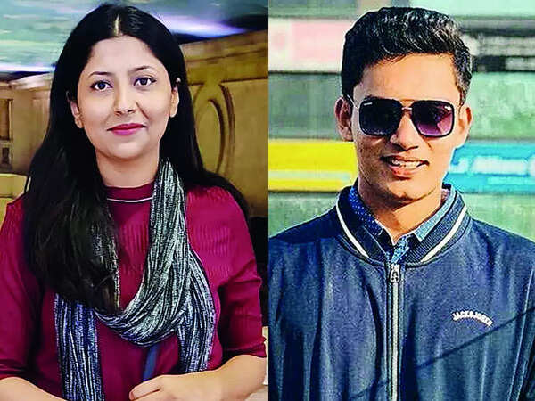 (L) Shafaq Khan (R) Yash Tewari (BCCL)