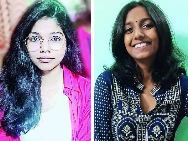 (L) Pushpanjali Srivastava (R) Shristi Gupta (BCCL)