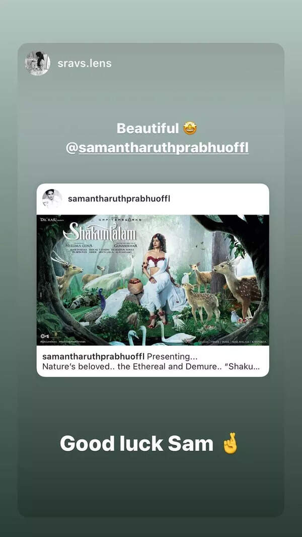 #ShaakuntalamFirstLook