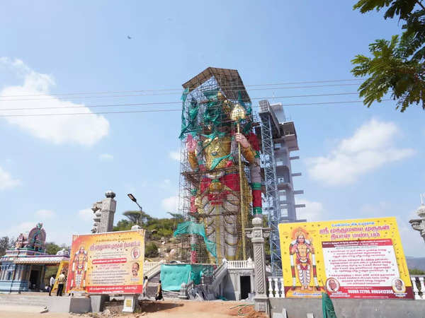 World's tallest Muthumalai Murugan statue to be consecrated in Salem in