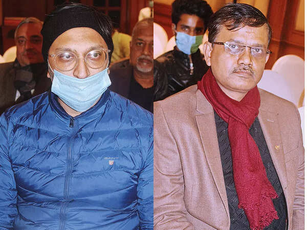 (L) Hemang (R) Rajesh Jain (BCCL/ Arvind Kumar)