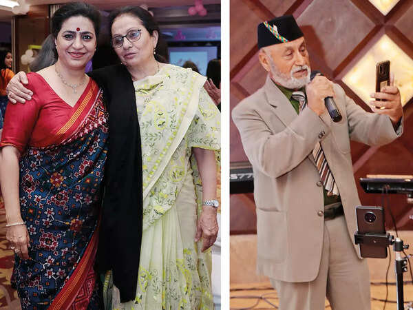 (L) Aanchal Mehrotra and Noor Khan (R) Dr Sudhir Godiyal (BCCL/ Vivek Kumar)