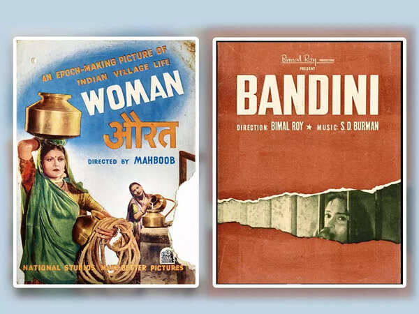 Woman by Mahboob and Bandini by Bimal Roy are women-oriented films