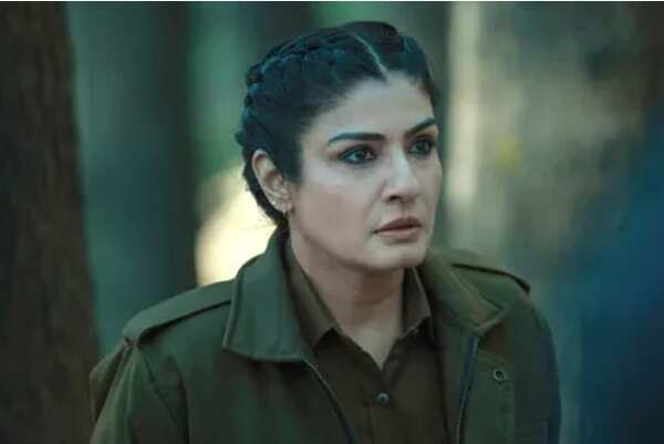 Raveena Tandon in Aranyak