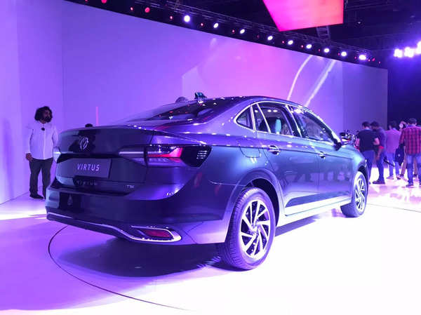 Volkswagen Virtus Sedan Launch Date: Volkswagen Virtus sedan unveiled ...