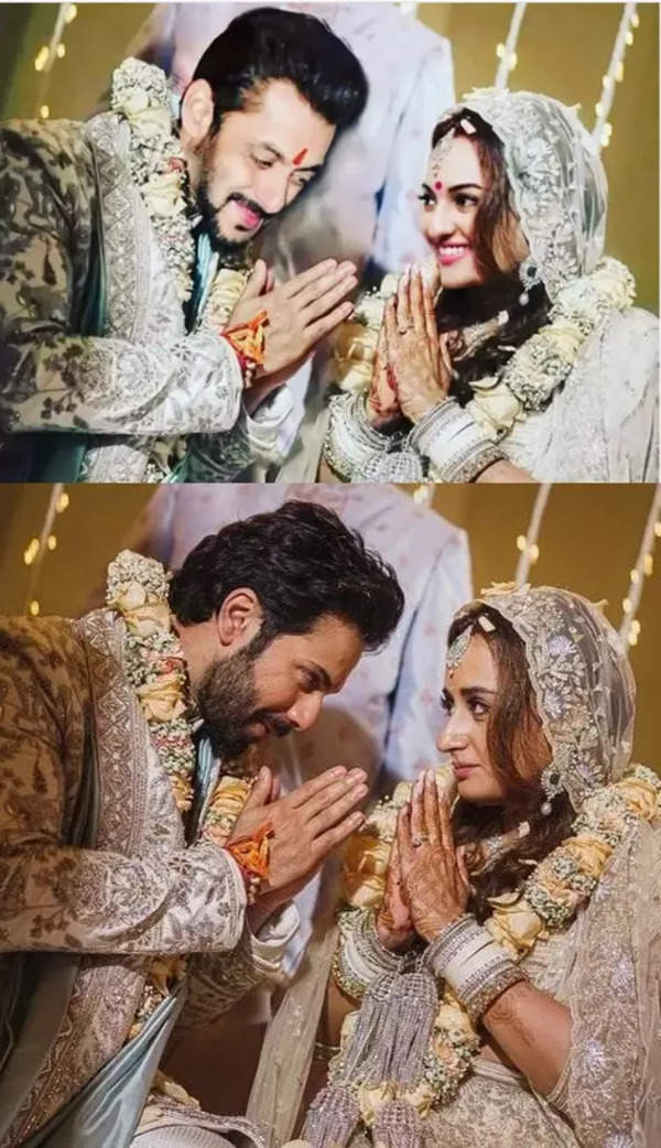 Salman Khan Wedding Pic: Netizen photoshops Salman Khan and Sonakshi  Sinha's face over Varun Dhawan-Natasha Dalal's wedding picture | - Times of  India
