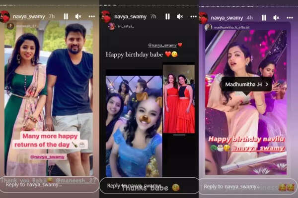 Costars wish Navya