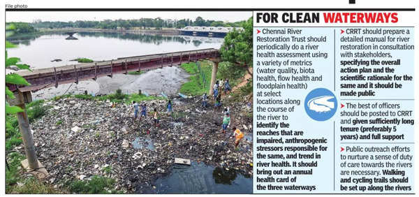 How Chennai can plug holes in its river restoration plan | Chennai News ...