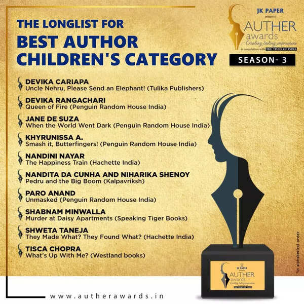 children's longlist