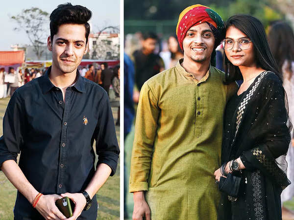 (L) Yahswardhan Singh (R) Atul and Aarti
