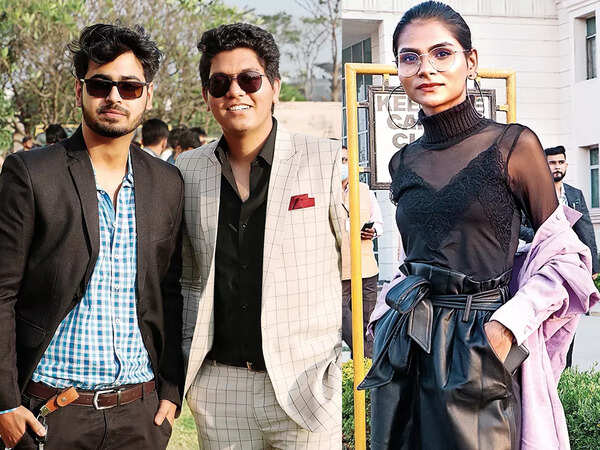 (L) Ishan Tandon and Suryansh Tripathi (R) Aarti