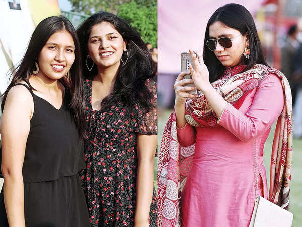 (L) Tushita Sonkar and Ruchi Rajbhar (R) Hera