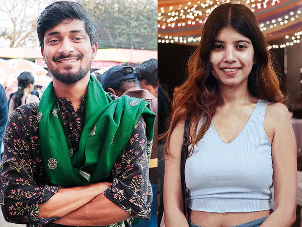 (L) Waqar Khan (R) Ambika Nimbalkar