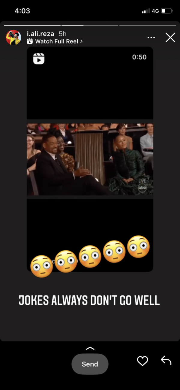 Ali on Oscars