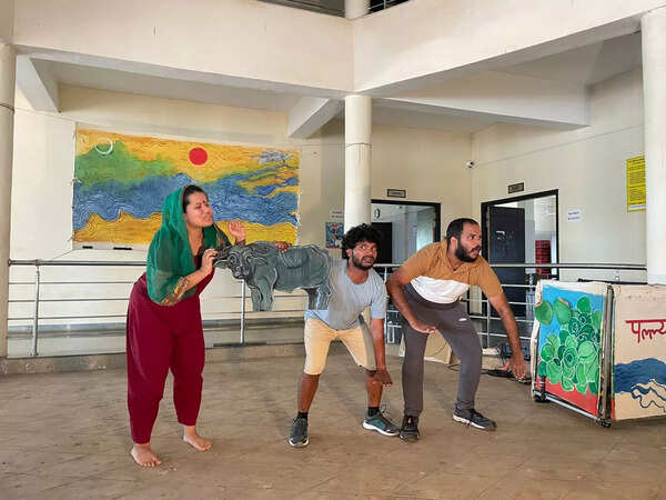 Still from the play
