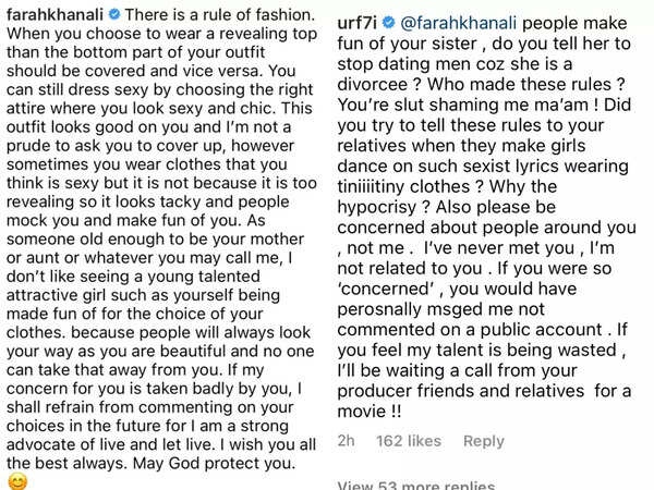 Farah Urfi embed