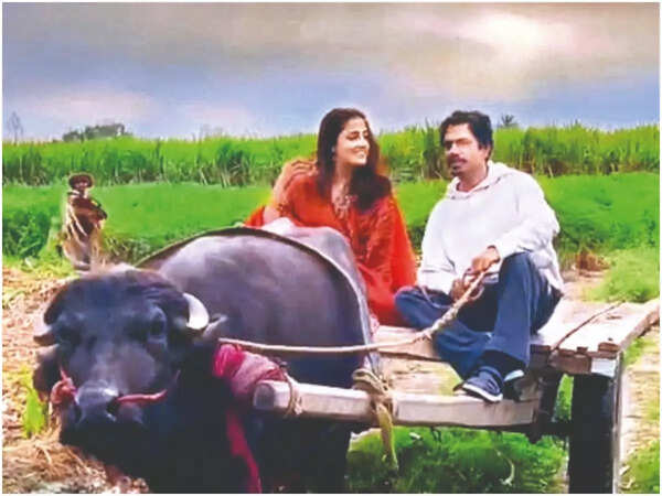Nupur with Nawazuddin Siddiqui in a still from the film