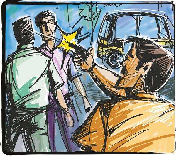 Bhavnagar’s 22-year-old shot by neighbour dies