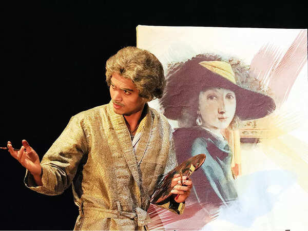 A scene from the play