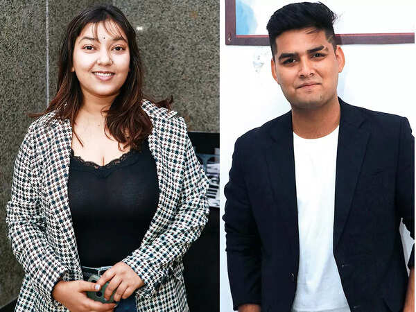 (L) Bhavya Dwivedi (R) Dhananjay Sharma