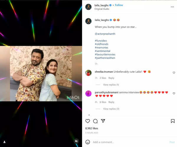 Lalila's Instagram post