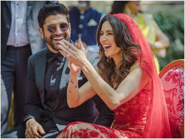 Farhan Akhtar and Shibani Akhtar Dandekar