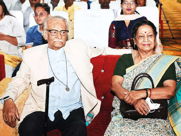 Prof Raj Bisaria and Purnima Pande
