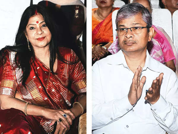 (L) Malini Awasthi (R) Mukesh Meshram