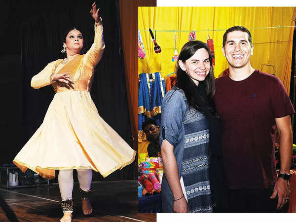 (L) Gauri Diwakar (R) Carly and Adam