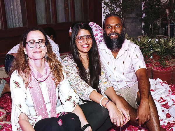 (L-R) Monika, Ruchi and Prashant