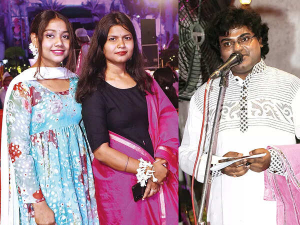 (L) Preeti Baranwal and Sushma Kumari (R) Saurabh Chakraborty