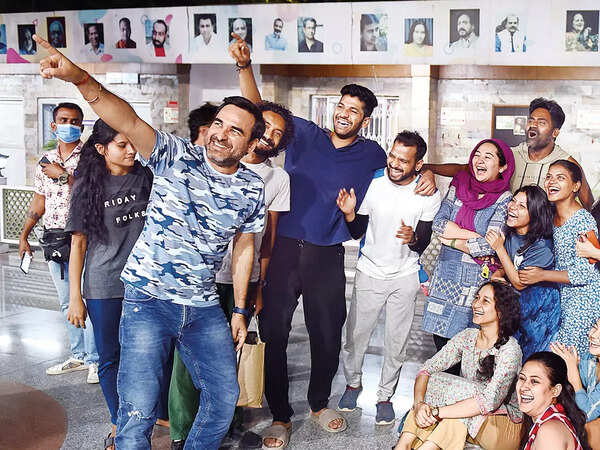 During his NSD visit, Pankaj also interacted with third-year students