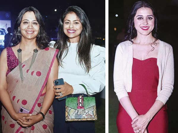 (L) Aditi Rastogi and Neha Keswani (R) Aditi Singh