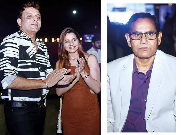 (L) Arpit and Swati Vohra (L) Dr S P Singh