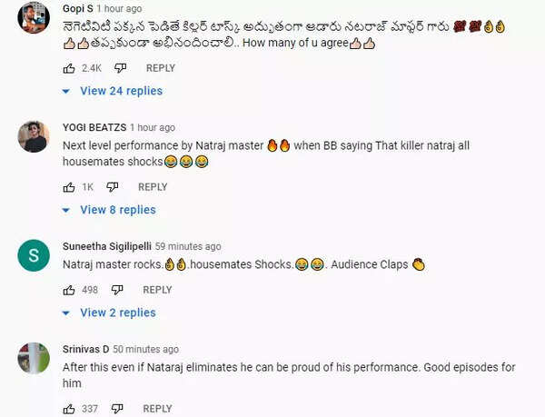 Netizens on Nataraj