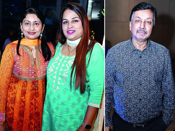 (L) Pallavi Bhargav and Simi Shrikant (R) Sajal Banerjee