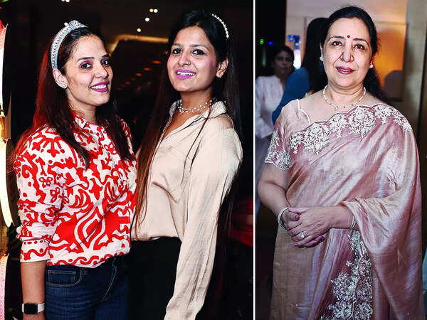 (L) Priyanka and Sakshi (R) Sangeeta Banerjee