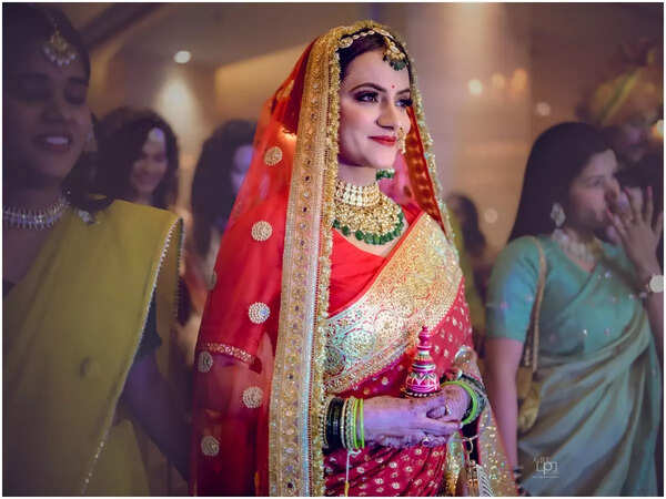 Aastha Chaudhary at her wedding (Amogh Agrawal)