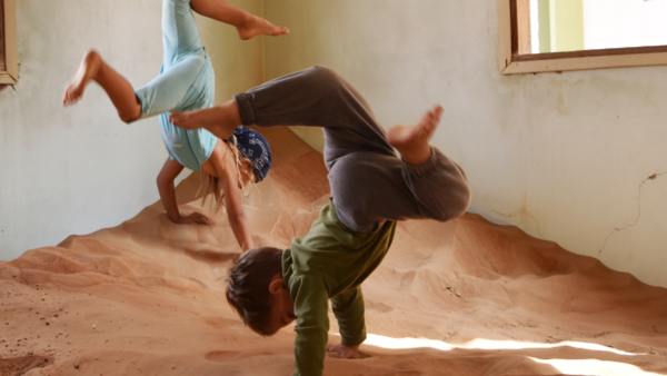 Romy Schmitt (8) and Levi Schmitt (6)