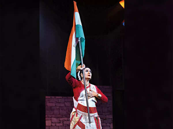 Sharodi Saikia as Kanklata Barua. She performed the Sattriya dance style