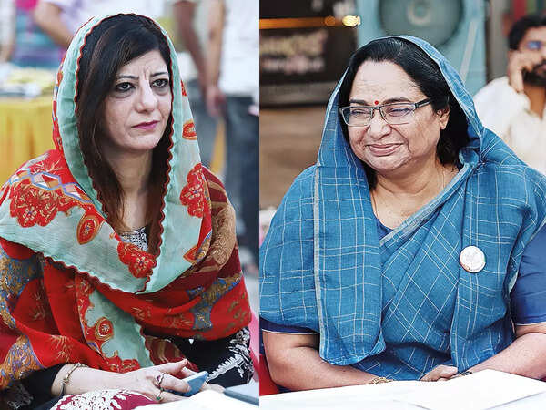 (L) Arshi Alvi (R) Juhi Singh
