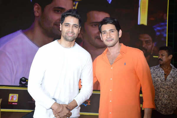 Mahesh Babu with Adivi Sesh