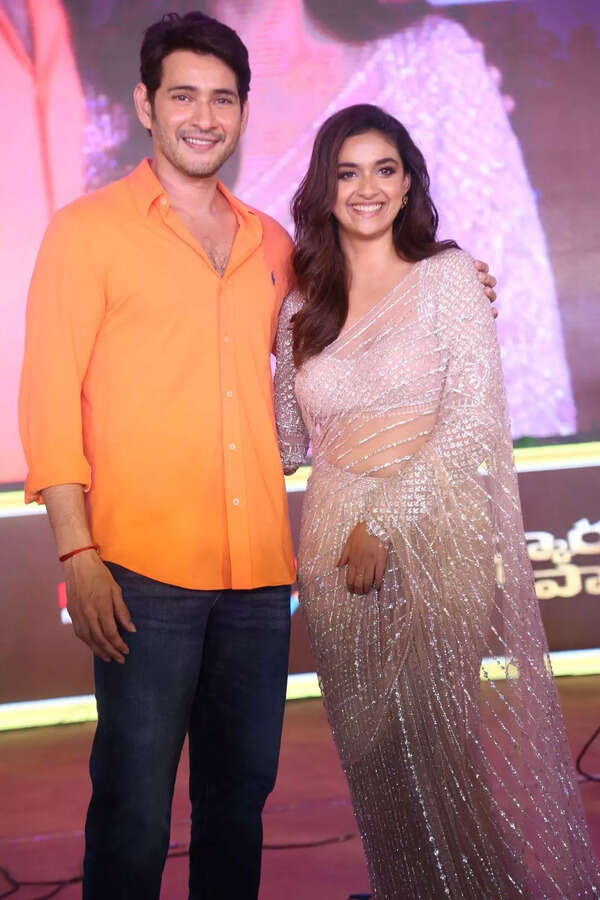Mahesh with Keerthy Suresh