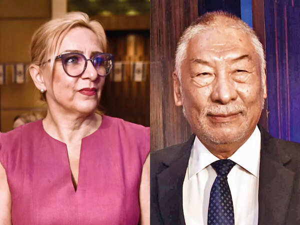 Bulgarian ambassador Eleonora Dimitrova and Bhutanese ambassador Vetsop Namgyel