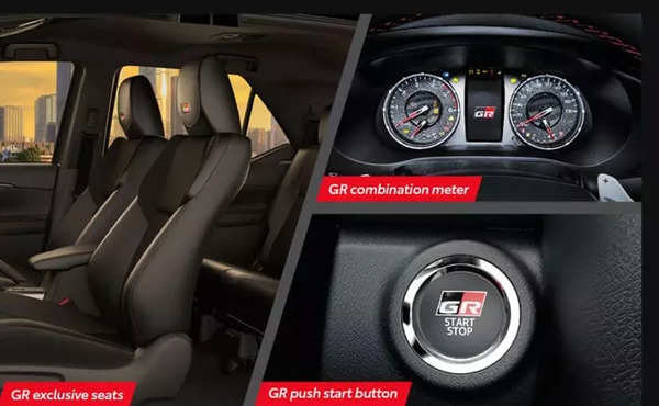 Toyota Fortuner GR Sport Interior