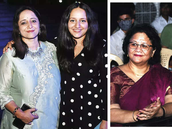 (L) Ana Harshvardhan and Charu Srivastava (R) Dr Vinita Prakash