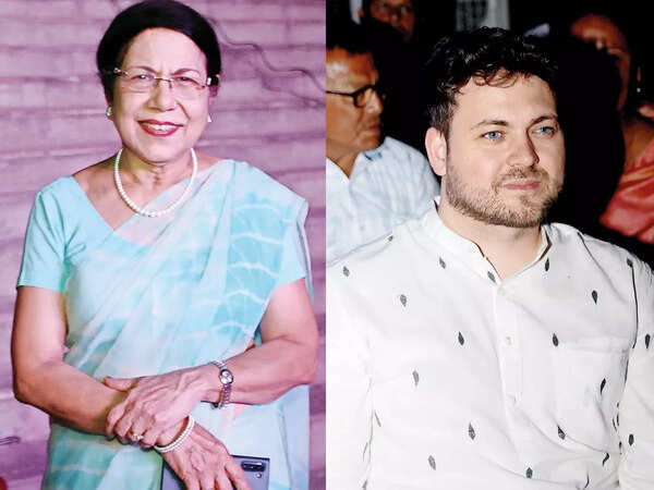 (L) Zohra Chatterji (R) Viorel Acsinte