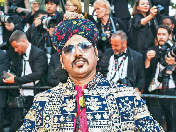Mame Khan is the first folk artiste from India to walk the Cannes red carpet