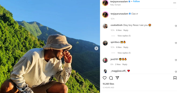 Teejay in Italy